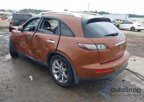 2007 Infiniti Fx35 z USA, uszkodzony, nr VIN JNRAS08U37X100844